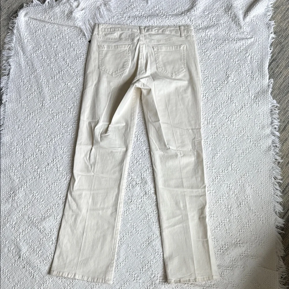 Nine West Cream Boot Cut Jeans - Picture 2 of 13
